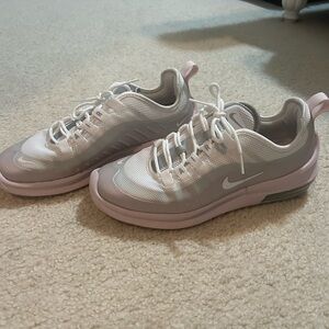Nike Pink and White Sneakers
